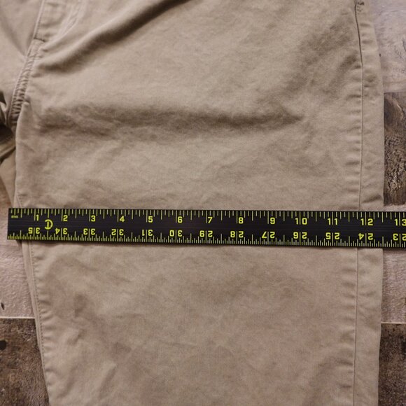 Flint and Tinder Straight Fit Stretch Chino Pants Men’s 38x32 Khaki - Picture 8 of 14